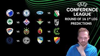 My Europa Conference League Round of 16 1st Leg Preview & Predictions