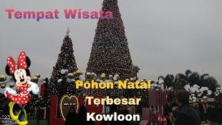 Tempat Wisata Di Hongkong // Pohon Natal Terbesar Kowloon west Art Park