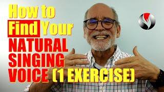 How To Find Your Natural Singing Voice - Do This One Easy Exercise