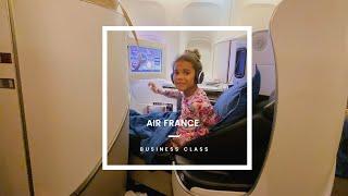 Air France B777-300ER Business Class Trip Review: Paris to Dubai