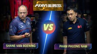 SHANE VAN BOENING VS PHAM PHUONG NAM | PERI 9-BALL OPEN 2024 #billiards #nineball #9ballpool