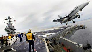 Extreme Action: Aircraft Carrier Takeoff & Landing - 2020 | USS Harry S. Truman (CVN 75) | MFA