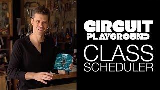 John Park's Circuit Playground Class Scheduler @adafruit @johnedgarpark #adafruit #CircuitPlayground