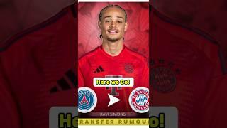 Xavi Simons Transfer News | Bayern Munich transfer news | psg transfer news #transfernews #psg