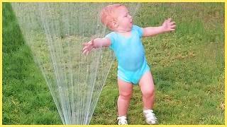 Funniest Baby Playing Water Fails Compilation || 5-Minute Fails