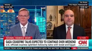 Jadaliyya Co-Editor Mouin Rabbani Discusses Never-Ending Gaza Ceasefire Discussions on CNN