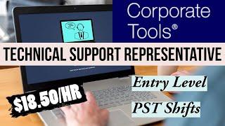 Work From Home with Corporate Tools | Technical Support Rep | No Degree | Entry Level | APPLY TODAY!