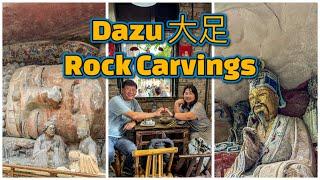 Dazu Rock Carvings 大足石窟; A Day Trip From Chongqing 重庆；UNESCO World Heritage Site, Buddhist Cave Art