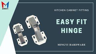 Frog hinge | Easy fit hinge | Furniture hardware | Kitchen cabinet fittings | China supplier