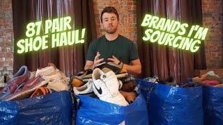 87 Pair Thrift Store Shoe Haul | Best Brands To Pick Up When Thrifting