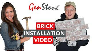 Brick Veneer Install | How to Install GenStone Brick Veneer |