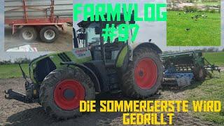 FarmVLOG#97 Sommergerste wird gedrillt /Kühe kommen raus/neue Reifen für den Garant