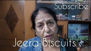 Jeera Biscuits...No Maida ..No Oil / Butter....