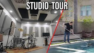 A Poolside Recording Studio - Fullwave Studio Tour