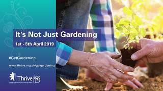 David Domoney introduces Thrive's It's Not Just Gardening campaign