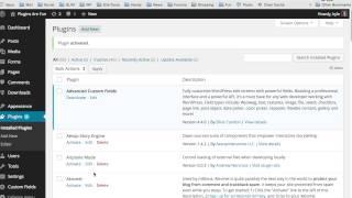 WordPress Add New Plugin Idea