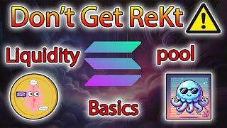 Creating a Solana Liquidity Pool - Becareful & Tips