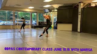 Contemporary Class Combo with Marisa 6/19/19