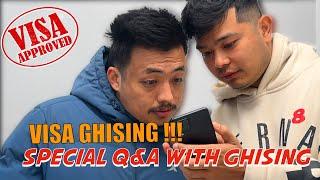 GHISING KO MARRIAGE ??? SPECIAL Q&A !!! VISA REACTION CHANDU SAD !!!