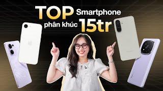 Top smartphones giá rẻ dưới 15 triệu tháng 5 | Thế Giới Di Động