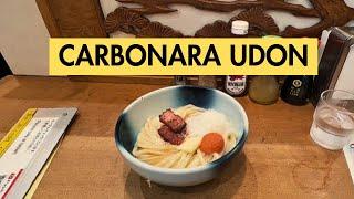 5 minutes guide to cabonara udon