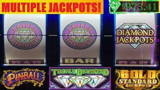 Hit another BIG JACKPOT on Diamond jackpots Double Spin! Big Wins!