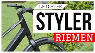 Ist das der neue Trend : City E-Bike mit BOSCH SX  und  22KG ? Winora iRide Gates Riemen