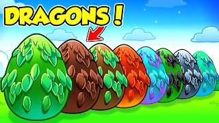 Hatching 10 *SECRET* DRAGON EGGS in ROBLOX (Dragon Adventures)