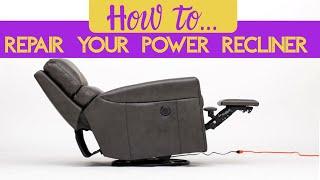 How-To Power Recliner Repair