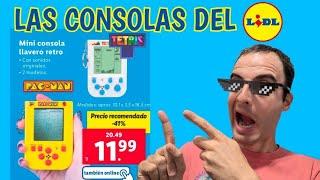 Compro las dos Mini consolas llavero retro TETRIS y PACMAN de LIDL