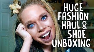 HUGE FASHION HAUL & SHOE UNBOXING! - DOLLS KILL