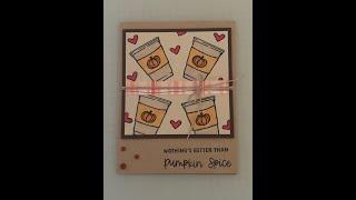 More Than Autumn Card Class @Home - Project 1