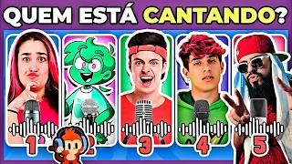 ️▶️ QUAL YOUTUBER ESTÁ CANTANDO? | Emilly Vick | Mussa | Void Cauan | Torajo | Enaldinho  #macaquiz