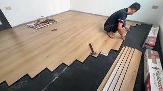 Laminate Flooring Installation Process for Bedroom - How to Install Laminate Flooring Step by Step