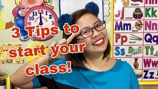 Tips for Online Teaching (Introduction Demo) How to start a class? | Life's a Charm