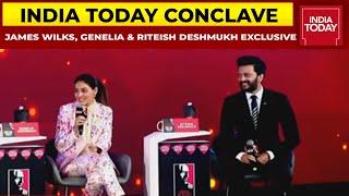 James Wilks, Genelia Deshmukh & Riteish Deshmukh Exclusive | India Today Conclave 2021