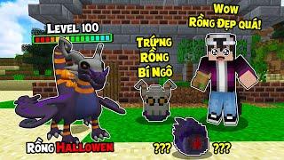 MINECRAFT SIÊU BÍ KÍP LUYỆN RỒNG - TẬP 1 | RỒNG HALLOWEN CỰC ĐẸP CẤP 100 VÀ TRỨNG RỒNG BÍ NGÔ KÌ LẠ