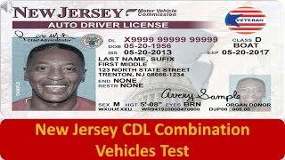 New Jersey CDL Combination Vehicles Test
