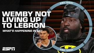 Wemby was the GREATEST DRAFT PROSPECT since LeBron James & he's STRUGGLING! ️ - Perk | NBA Today