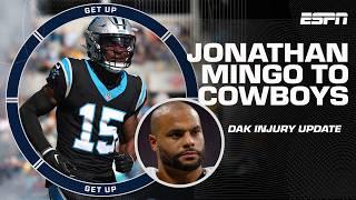  BREAKING  Cowboys trade for Jonathan Mingo + Dak Prescott headed to IR?! | Get Up