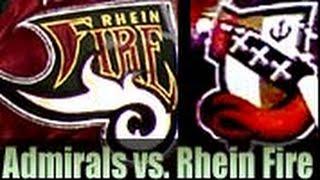 Amsterdam Admirals at Rhein Fire 2000 game clip @ web62.com Internet TV
