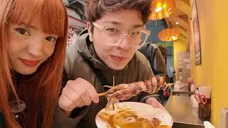 24hrs comida de rua do Japão na MAIOR FEIRA do mundo ft@imharuyuki @ThaisGenaro @itsPauloleeg