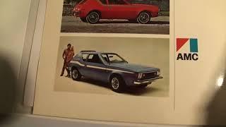 1973 American Motors Corporation AMC Dealer Brochure & Advertisement My Car Story with Lou Costabile