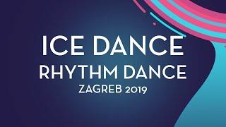 Ekaterina Kuznetsova / Daniel Brykalov (AZE) | Ice Dance Rhythm Dance | Zagreb 2019