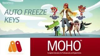 Moho Pro & Debut 12 (Anime Studio) - Auto Freeze Keys Tutorial