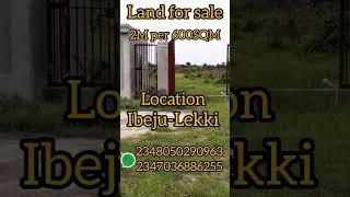 Invest in Your Legacy: Prime Land for Sale in Ibeju-Lekki Zion Garden Scheme 2 Extension Estate!