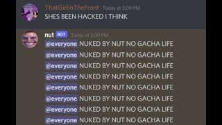 Nuking Gacha Freya's discord server (1200 members)