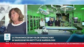 Narodowy Instytut Kardiologii z ultranowoczesnym blokiem operacyjnym - materiał Polsat News