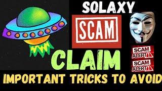 SOLAXY SOLX PRESALE COIN CRYPTO SCAM UPDATE NEWS LEGIT CLAIMING LAUNCH WALL