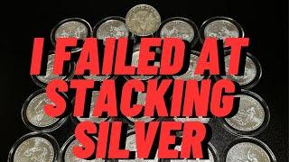 I Failed My First Time Stacking Silver